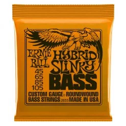 Ernie Ball E2833 - Hybrid Slinky Bass 45-105 Bass Guitar Strings