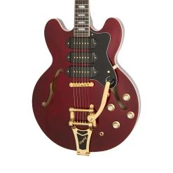 Electric Guitars Epiphone Limited Edition Riviera Custom P93 - Wine Red