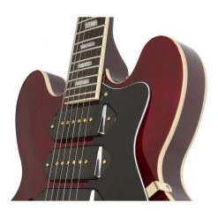 Electric Guitars Epiphone Limited Edition Riviera Custom P93 - Wine Red