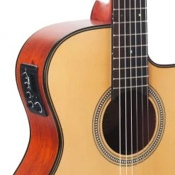 Valencia 430 Series 4/4 Nylon Acoustic With Pickup Classical Guitars