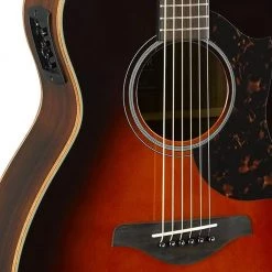 Yamaha AC1R Acoustic Guitar With Cutaway - Brown Sunburst