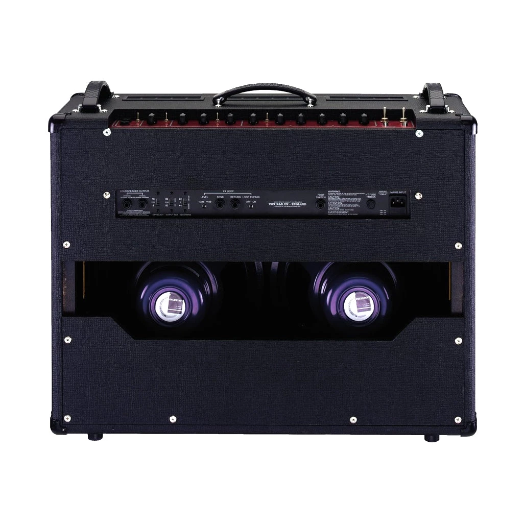 Electric Guitar Amps Vox AC30 Custom 2x12 Alnico Blue Speakers