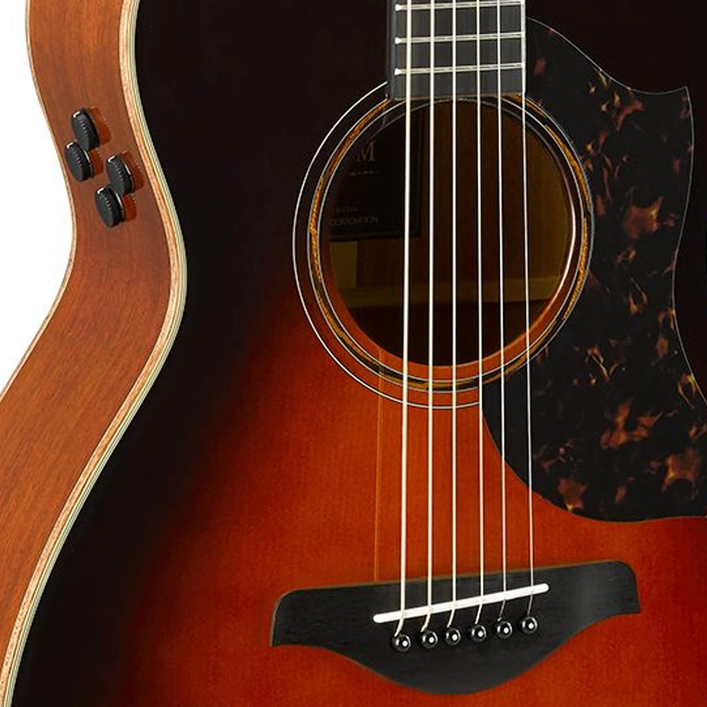 Acoustic Guitars Yamaha AC3M - Acoustic Guitar - Brown Sunburst