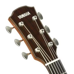 Acoustic Guitars Yamaha - AC5R All-Solid Concert Acoustic/Electric Guitar W/Case - Vintage Natural