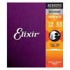 Elixir 11052 - Nanoweb 80/20 Light 12-53 Acoustic Guitar Strings 12-53 Light See All