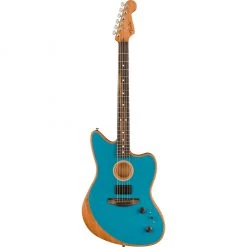 Acoustic Guitars Fender American Acoustasonic® Jazzmaster®, Ocean Turquoise, Ebony Fingerboard