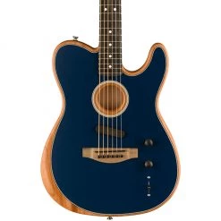 Acoustic Guitars Fender American Acoustasonic® Telecaster®, Ebony Fingerboard, Steel Blue