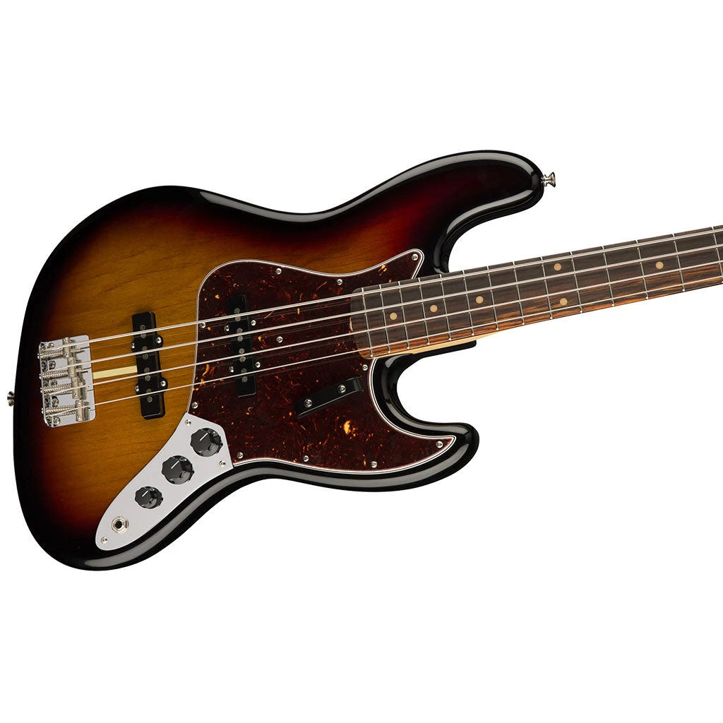 Bass Guitars Fender American Original 60's Jazz Bass - 3-Colour Sunburst - Rosewood