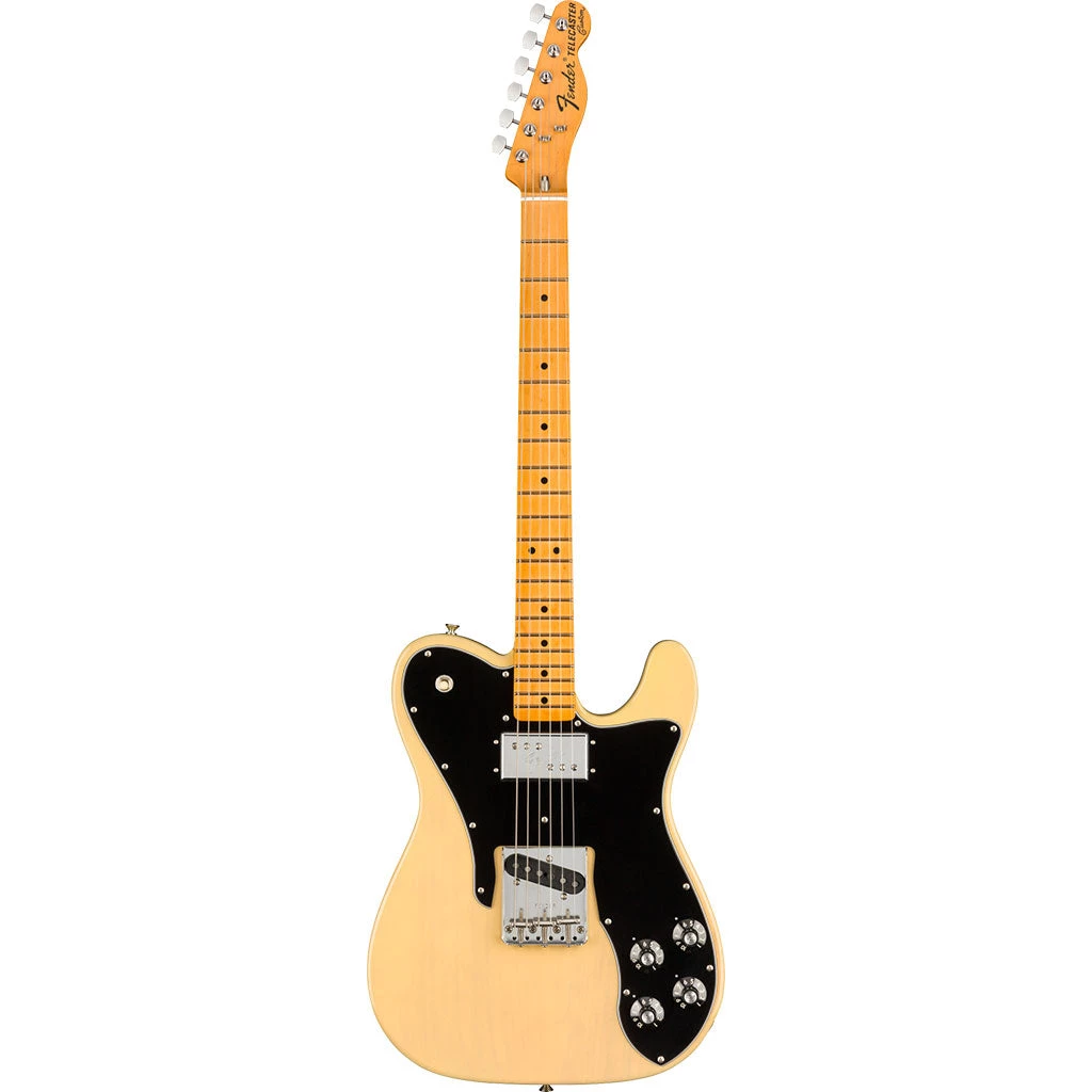 Fender American Original 70's Telecaster Custom - Vintage Blonde - Maple Neck Electric Guitars