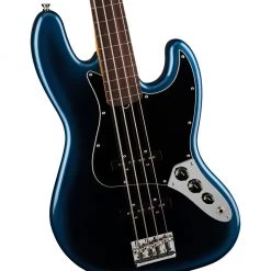 Fender - American Professional II Jazz Bass® Fretless - Rosewood Fingerboard - Dark Night Bass Guitars