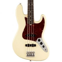 Fender - American Professional II Jazz Bass® - Rosewood Fingerboard - Olympic White Bass Guitars