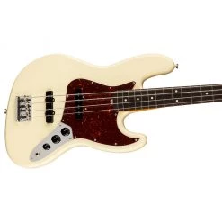 Fender - American Professional II Jazz Bass® - Rosewood Fingerboard - Olympic White Bass Guitars