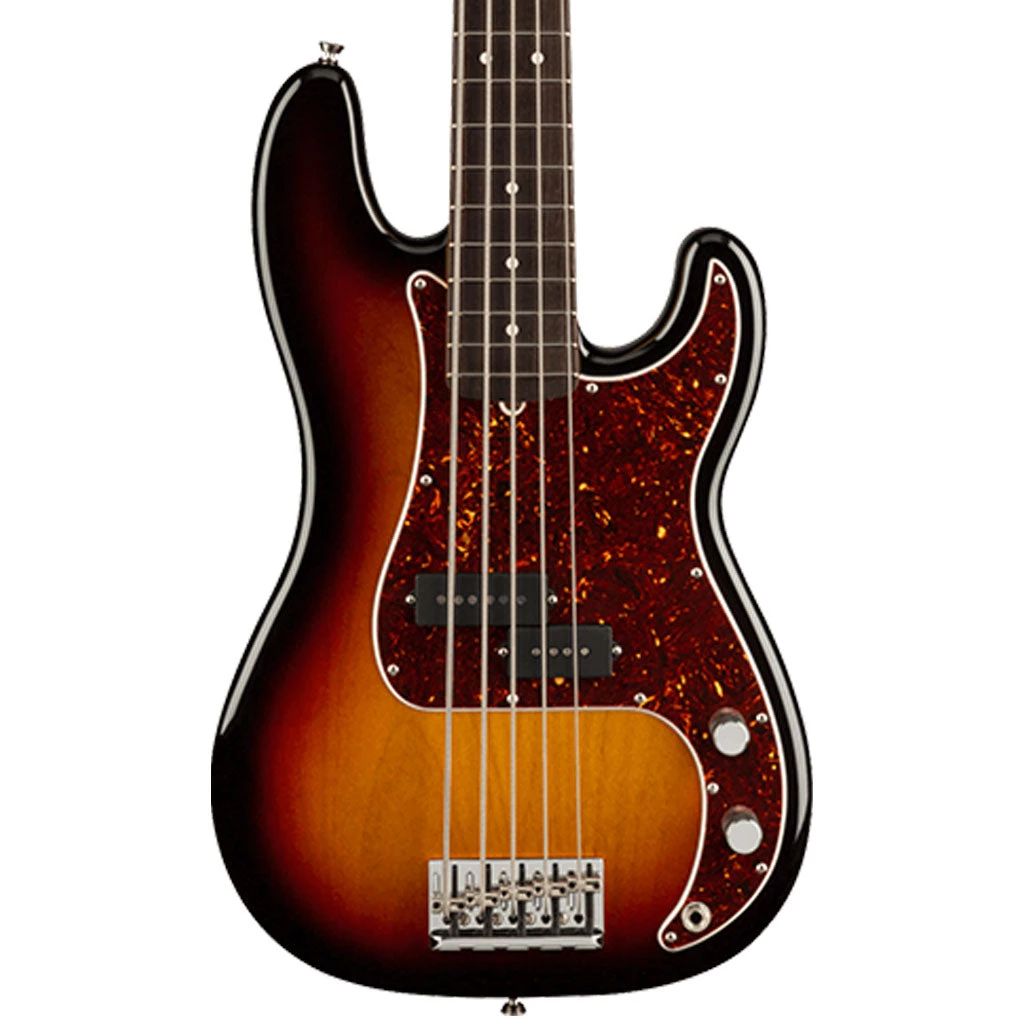 Fender - American Professional II Precision Bass® V - Rosewood Fingerboard - 3-Color Sunburst Bass Guitars