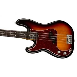 Fender - American Professional II Precision Bass® Left-Hand - Rosewood Fingerboard - 3-Color Sunburst Bass Guitars