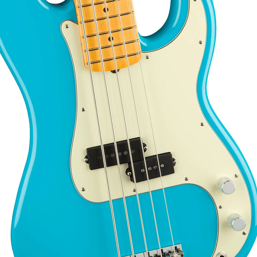 Bass Guitars Fender - American Professional II Precision Bass® V - Maple Fingerboard - Miami Blue