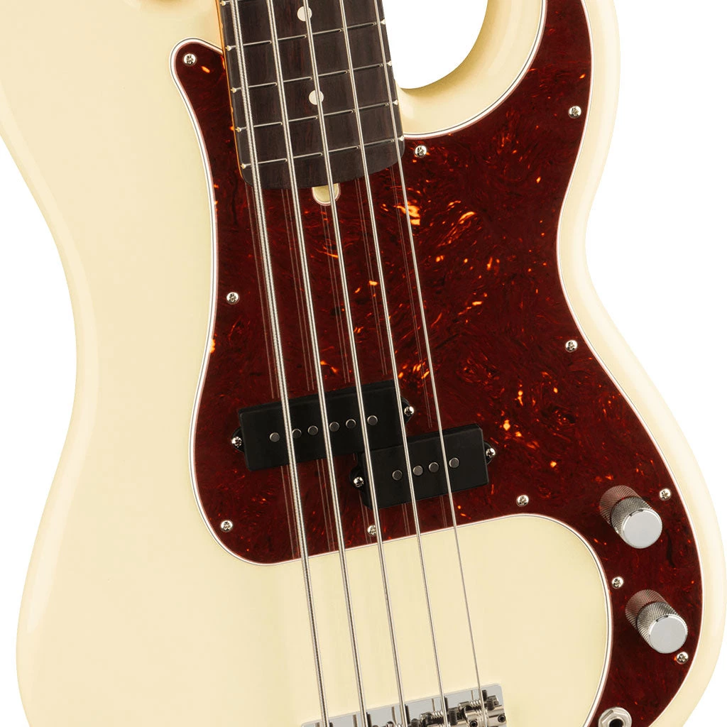 Fender - American Professional II Precision Bass® V - Rosewood Fingerboard - Olympic White