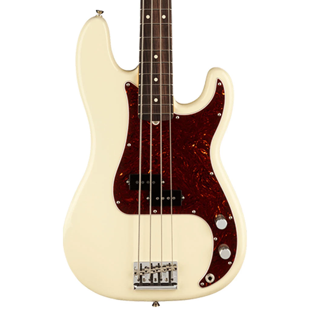 Bass Guitars Fender - American Professional II Precision Bass® - Rosewood Fingerboard - Olympic White