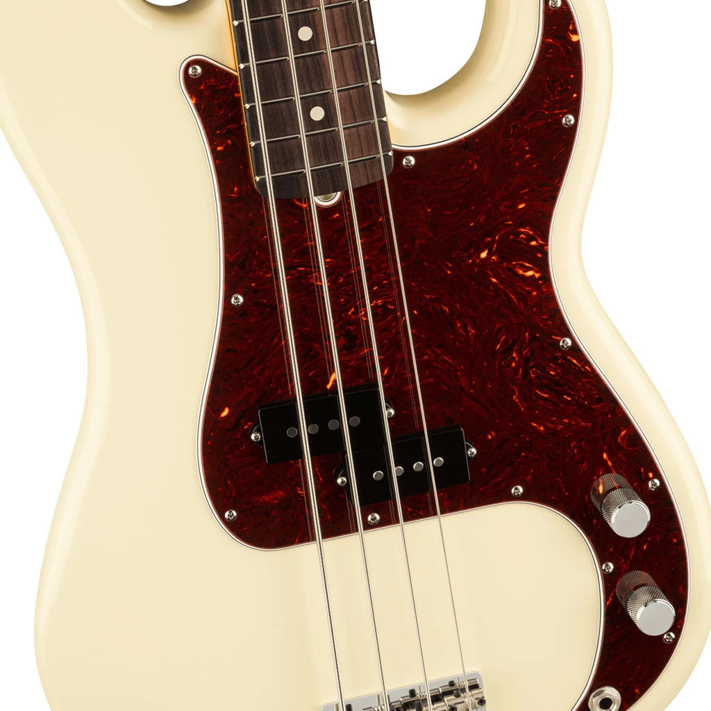 Bass Guitars Fender - American Professional II Precision Bass® - Rosewood Fingerboard - Olympic White