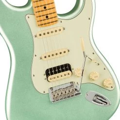 Fender - American Professional II Stratocaster® HSS - Maple Fingerboard - Mystic Surf Green Electric Guitars