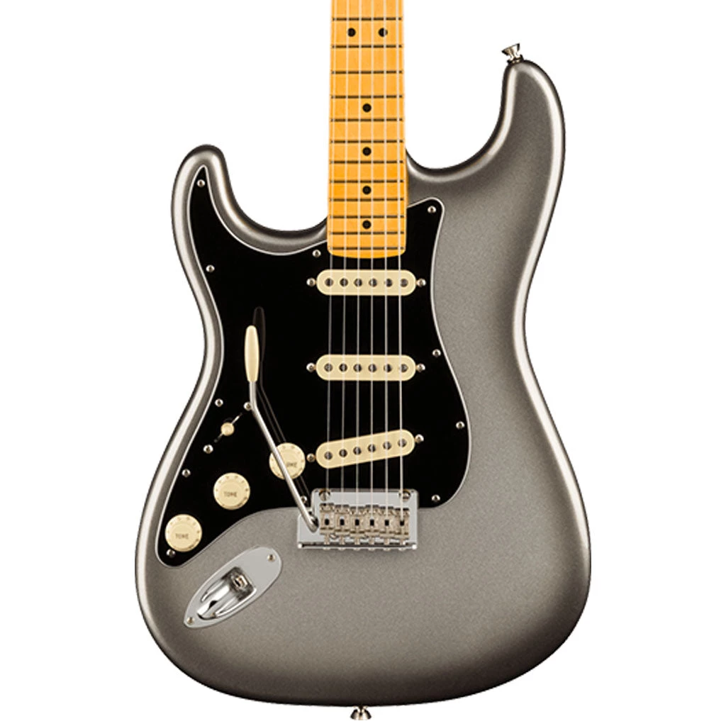 Fender - American Professional II Stratocaster® Left-Hand - Maple Fingerboard - Mercury Electric Guitars