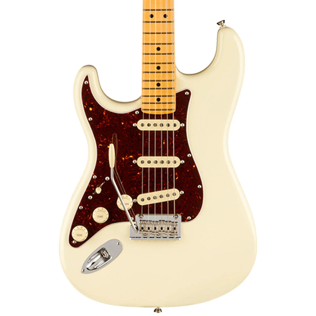 Electric Guitars Fender - American Professional II Stratocaster® Left-Hand - Maple Fingerboard - Olympic White