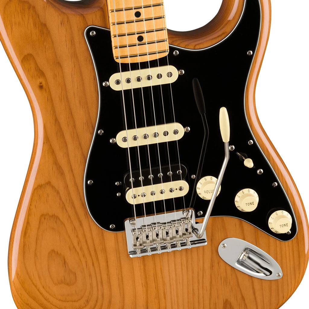 Fender - American Professional II Stratocaster® HSS - Maple Fingerboard - Roasted Pine Electric Guitars