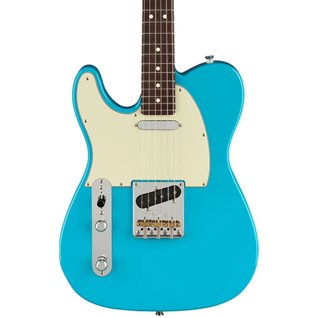 Electric Guitars Fender - American Professional II Telecaster® Left-Hand - Rosewood Fingerboard - Miami Blue