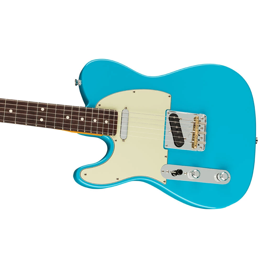 Electric Guitars Fender - American Professional II Telecaster® Left-Hand - Rosewood Fingerboard - Miami Blue