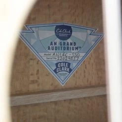Cole Clark AN1 Grand Auditorium - Southern Silky Oak Acoustic Guitars