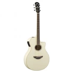 Yamaha - APX600 Acoustic Guitar - Vintage White Acoustic Guitars