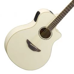 Yamaha - APX600 Acoustic Guitar - Vintage White Acoustic Guitars