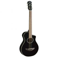 Acoustic Guitars Yamaha - APXT2BL Acoustic-Electric 3/4 Size Travel Guitar W/ Cutaway - Black