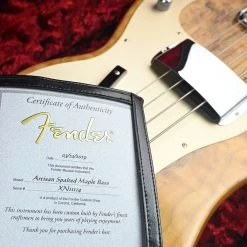 Bass Guitars Fender Custom Shop - 2018 Artisan Precision Bass - Spalted Maple