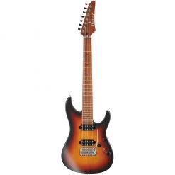 Ibanez - AZ24027 7-String Prestige Electric Guitar W/ Case - Tri Fade Burst Flat Electric Guitars