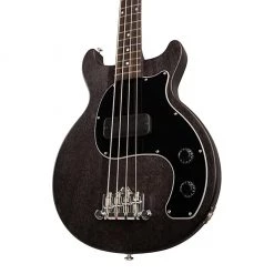 Gibson Les Paul Junior Tribute Double Cut Bass - Worn Ebony