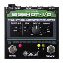 Radial BIGSHOT I/O - True Bypass Instrument Selector See All
