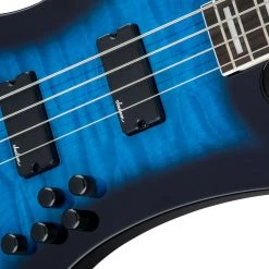 Bass Guitars Jackson JS Series JS3 Kelly Bird - Transparent Blue Burst