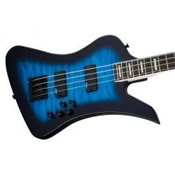 Bass Guitars Jackson JS Series JS3 Kelly Bird - Transparent Blue Burst