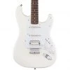 Electric Guitars Squier Bullet Stratocaster HT HSS Laurel Alpine White