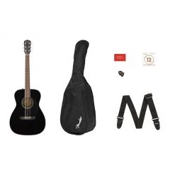 Fender CC-60S Concert Pack - Black Acoustic Guitars