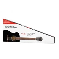Fender CC-60S Concert Pack - Black Acoustic Guitars