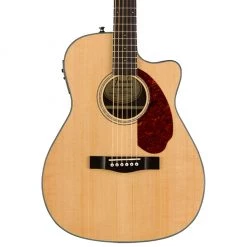 Acoustic Guitars Fender CC-140SCE Concert With Case - Natural