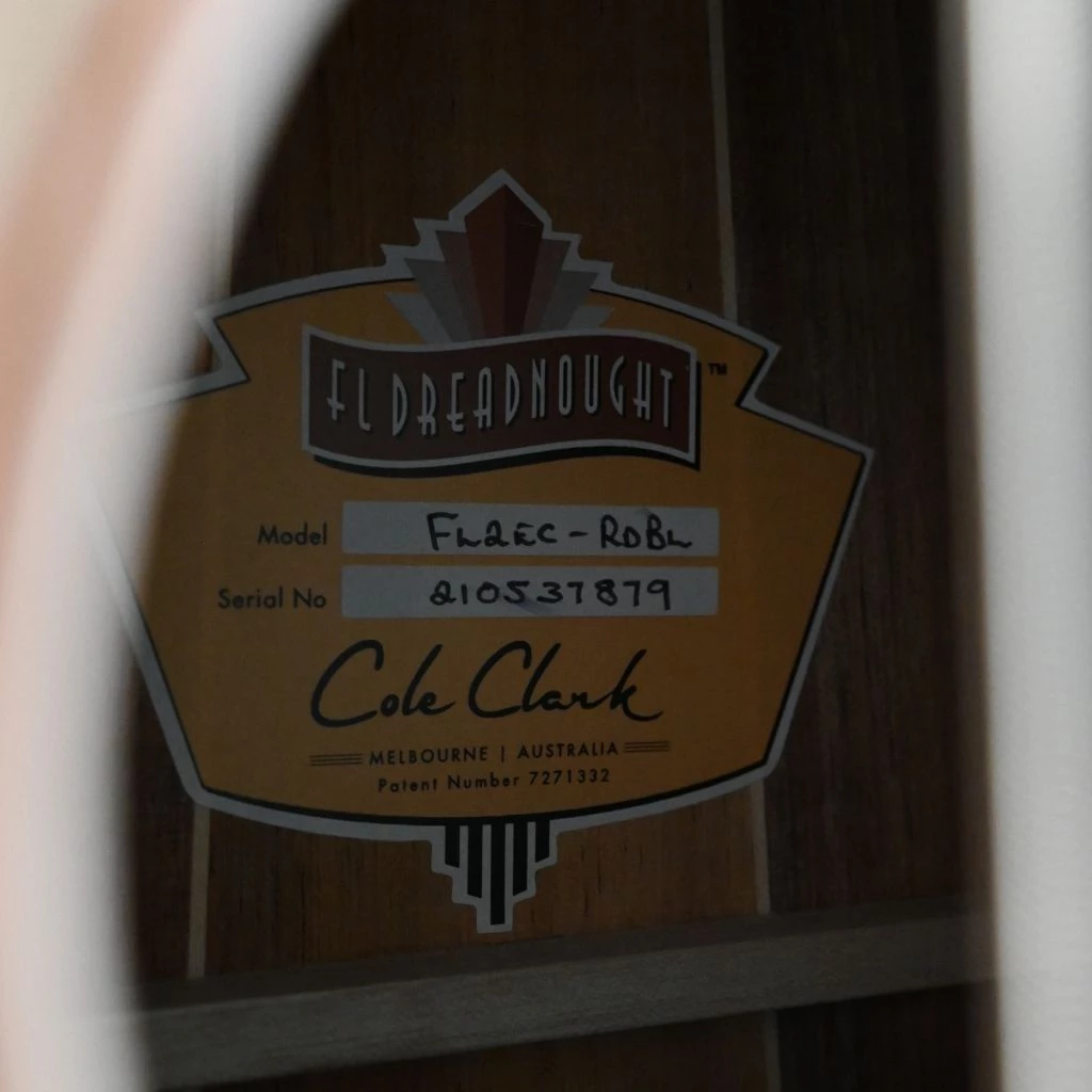 Cole Clark FL2EC Fat Lady - Redwood Blackwood (Serial No. 210537879) Acoustic Guitars