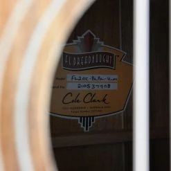 Cole Clark FL2EC Humbucker - All Blackwood Acoustic Guitars