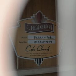 Acoustic Guitars Cole Clark - FL2EC Dreadnought - Redwood Blackwood