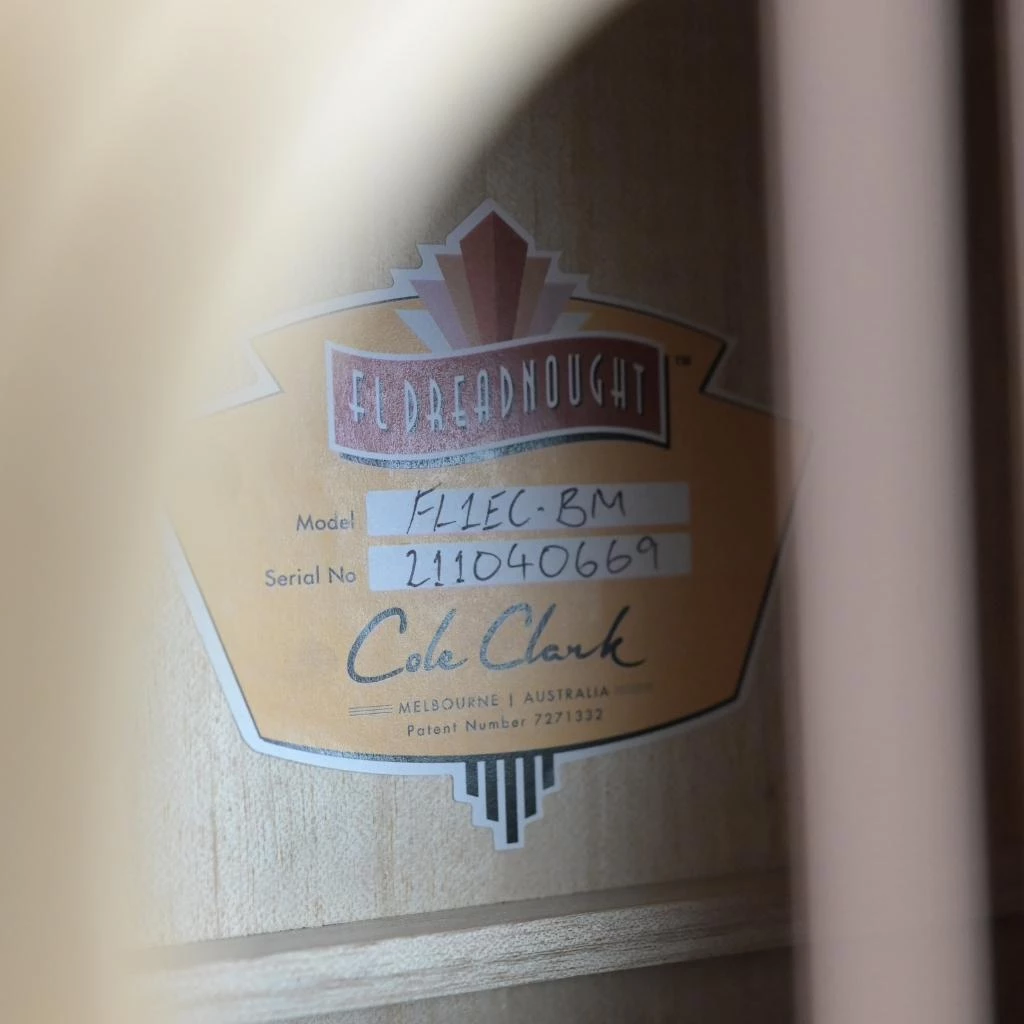 Cole Clark - FL1EC Dreadnought - Bunya Maple Acoustic Guitars