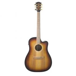 Cole Clark - Fat Lady CCFL2EC-BLBL-SUN - All Blackwood Sunburst Acoustic Guitars