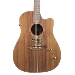 Cole Clark FL2EC W/ Humbucker - All Blackwood Acoustic Guitars