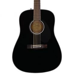 Fender CD-60S Dreadnought - Black Acoustic Guitars