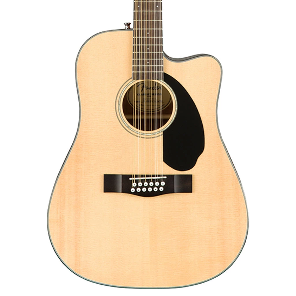 Acoustic Guitars Fender - CD-60SCE Dreadnought 12-string, Walnut Fingerboard - Natural